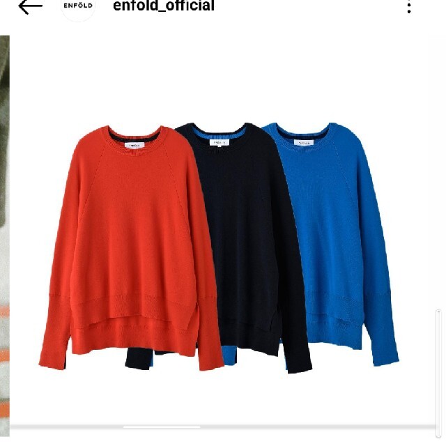 ENFOLD - エンフォルド キャッシュタッチニットの通販 by こち's ENFOLD - エンフォルド キャッシュタッチニットの通販 by こち's