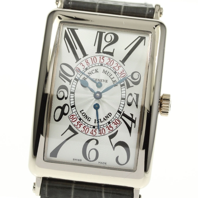 FRANCK MULLER(フランクミュラー)の【FRANCK MULLER】フランクミュラー ロングアイランド ビーレトログラード  K18WG 1100DSR 自動巻き メンズ_699612 メンズの時計(腕時計(アナログ))の商品写真