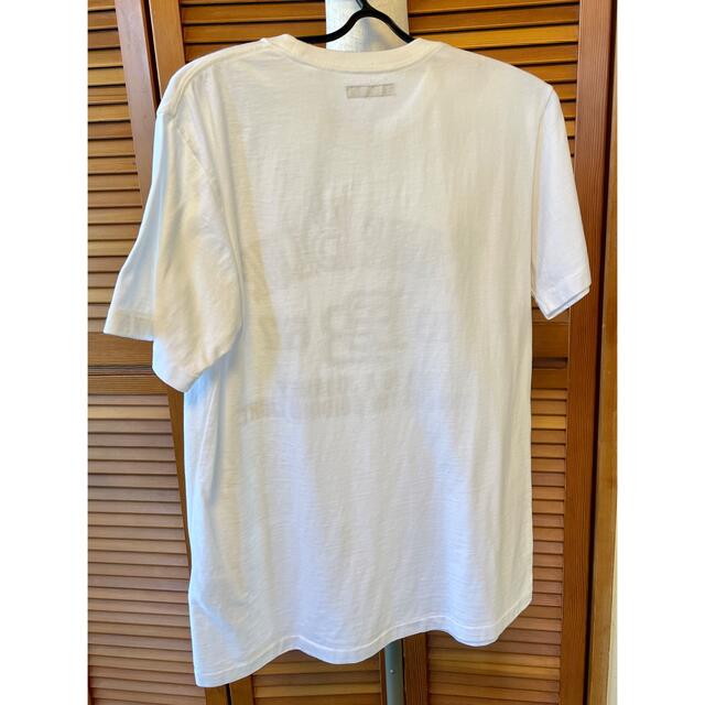 BLUE BLUE(ブルーブルー)の新品未使用　タグ付　ハリウッドランチマーケット  BLUE BLUE 白Tシャツ メンズのトップス(Tシャツ/カットソー(半袖/袖なし))の商品写真