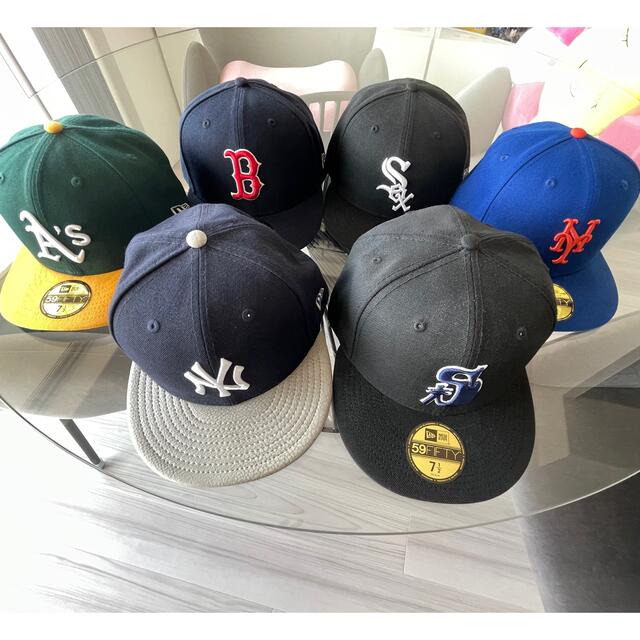 大人気定番商品 NEW ERA - まこ様専用 ニューエラ 7½サイズ まとめ売り