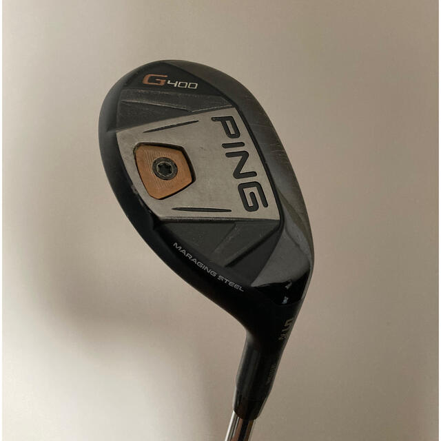 Ping ピン G400 ユーティリティ　5番 26度 スチールシャフト