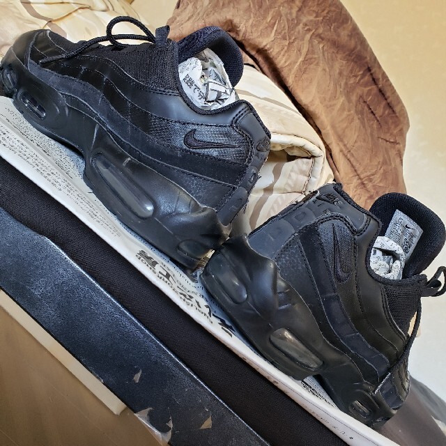 NIKE(ナイキ)のNIKE ナイキ AIRMAX エアマックス 95 エッセンシャル 黒 27.5 メンズの靴/シューズ(スニーカー)の商品写真