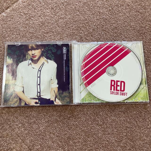 taylor swift RED CD アルバム エンタメ/ホビーのCD(ポップス/ロック(洋楽))の商品写真