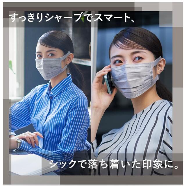 【リラカラマスク】耳が痛くならない ふつうサイズ グレー 19枚 その他のその他(その他)の商品写真