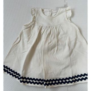 プチバトー(PETIT BATEAU)のプチバトー　ロンパーススカート(ワンピース)