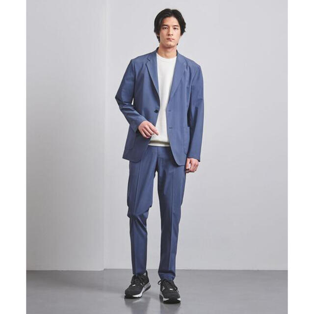 UNITED ARROWS(ユナイテッドアローズ)のUNITED ARROWS 'COZY' ポリエステル タフタ スラックス メンズのパンツ(スラックス)の商品写真