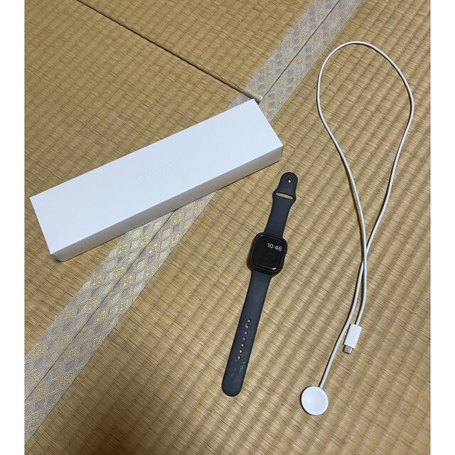 Apple Watch 7 45mm GPS Cellular アルミBlack - その他
