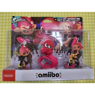 ニンテンドウ(任天堂)の【新品未使用】amiibo トリプルセット タコガール/タコ/タコボーイ(ゲームキャラクター)