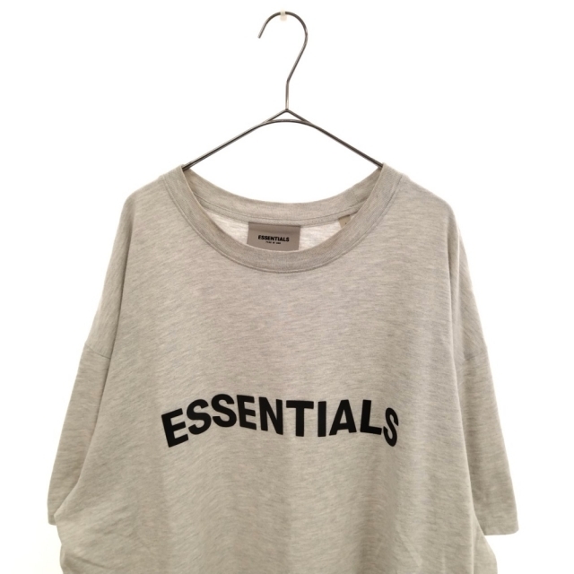 FOG Essentials エフオージー エッセンシャルズ 3D Silicon Applique Boxy Tee 3DシリコンアップリケボクシーTシャツ グレー