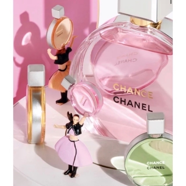 シャネル　限定　CHANEL チャンス　ミュージックボックス　オルゴール　香水