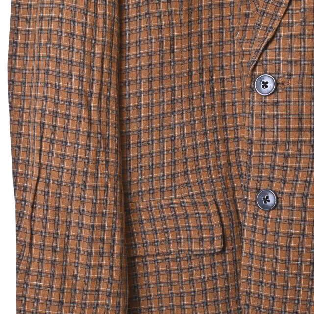 DRIES VAN NOTEN リネン チェック セットアップ