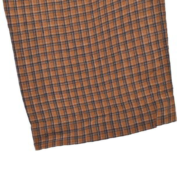 DRIES VAN NOTEN DRIES VAN NOTEN リネン チェック セットアップの
