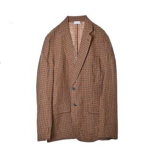 ドリスヴァンノッテン(DRIES VAN NOTEN)のDRIES VAN NOTEN リネン チェック セットアップ(その他)