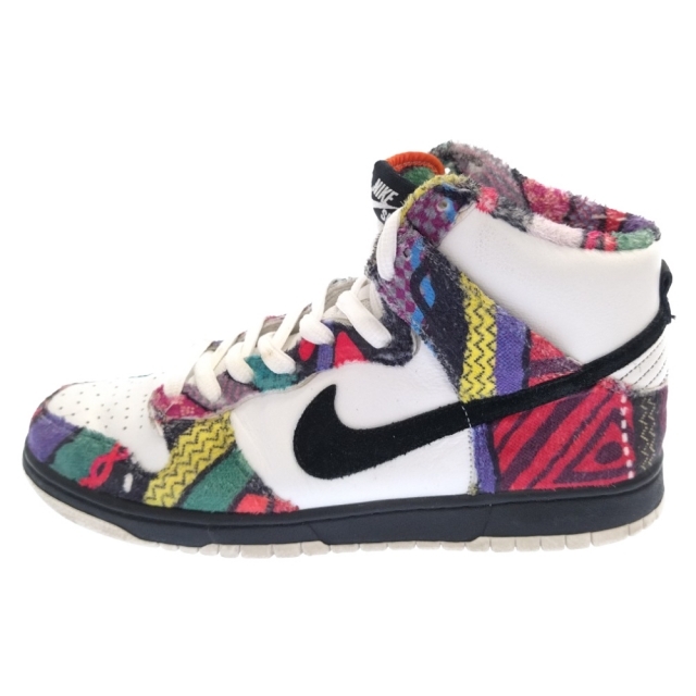 NIKE(ナイキ)のNIKE ナイキ DUNK HIGH PREMIUM SB HUXTABLE ダンクハイプレミアム ハイカットスニーカー マルチカラー 313171-101 メンズの靴/シューズ(スニーカー)の商品写真