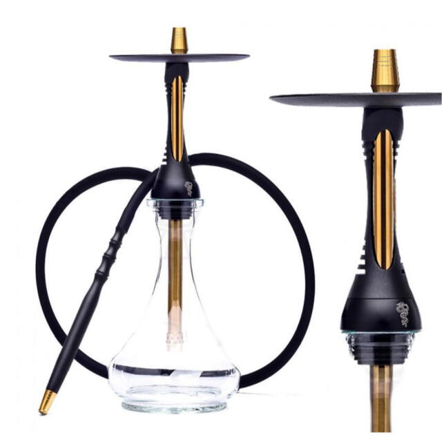 新品 alpha hookah model S(アルファフーカーS黒)ブラック