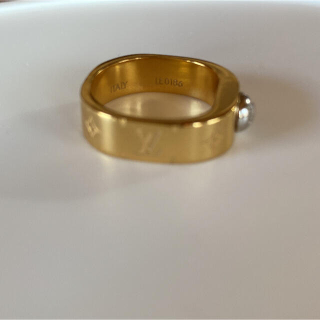LOUIS VUITTON(ルイヴィトン)のルイヴィトン　ナノグラム　指輪 レディースのアクセサリー(リング(指輪))の商品写真