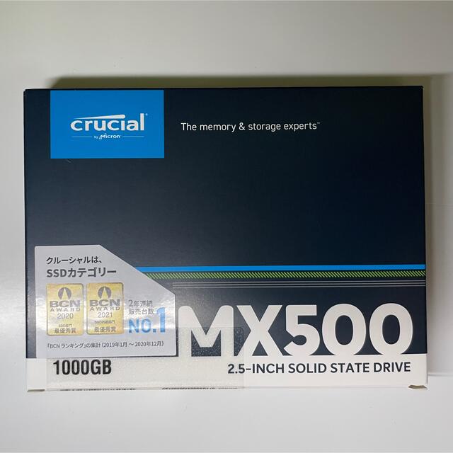 【新品未開封】Crucial SSD MX500 1TBPlayStation