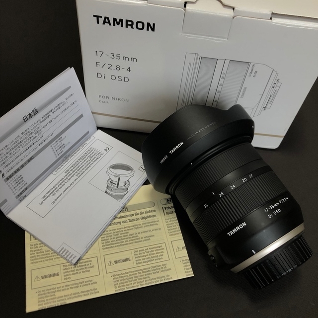 Nikon(ニコン)のTAMRON 17-35mm F/2.8-4 Di OSD ニコン用 スマホ/家電/カメラのカメラ(レンズ(ズーム))の商品写真