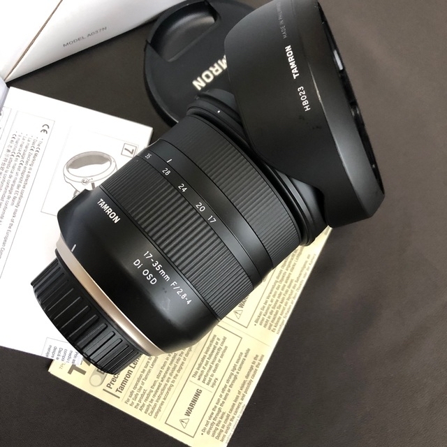 Nikon(ニコン)のTAMRON 17-35mm F/2.8-4 Di OSD ニコン用 スマホ/家電/カメラのカメラ(レンズ(ズーム))の商品写真