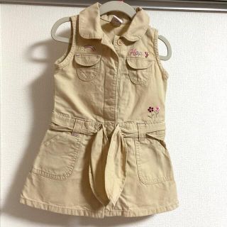 ベビーギャップ(babyGAP)の【美品】ベビーギャップ　デニムワンピース(ワンピース)