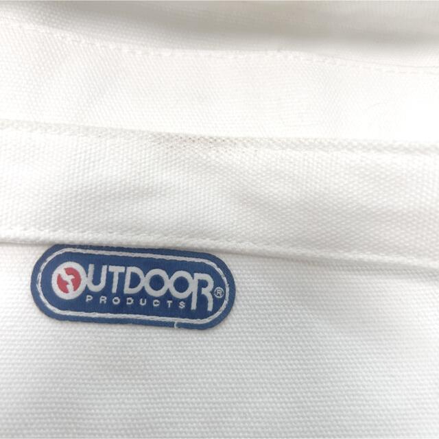 OUTDOOR PRODUCTS(アウトドアプロダクツ)のOUTDOOR キャンバス　バスケット　白トート レディースのバッグ(トートバッグ)の商品写真