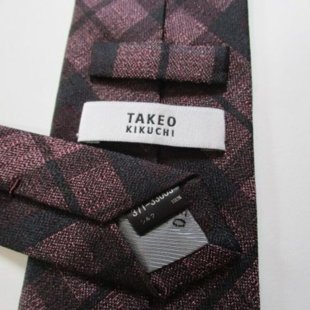 TAKEO KIKUCHI(タケオキクチ)のタケオキクチ TAKEO KIKUCHI シルク ネクタイ 日本製 メンズのファッション小物(ネクタイ)の商品写真