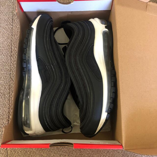 靴/シューズNIKE AIR MAX 97 ナイキ エア マックス 97 BLACK25.0