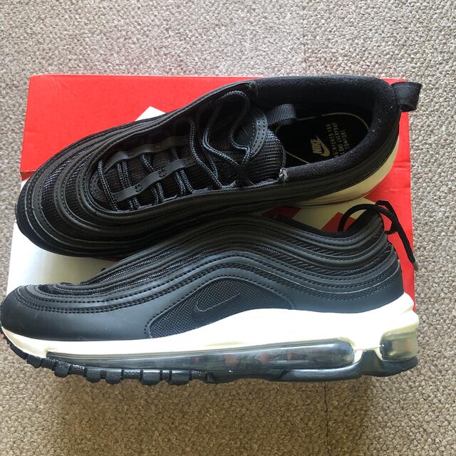 靴/シューズNIKE AIR MAX 97 ナイキ エア マックス 97 BLACK25.0