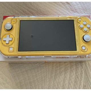 ニンテンドースイッチ(Nintendo Switch)のSwitch lite 美品　箱付き(家庭用ゲーム機本体)