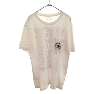 クロムハーツ(Chrome Hearts)のCHROME HEARTS クロムハーツ バック英字ロゴプリントTシャツ ホワイト(Tシャツ/カットソー(半袖/袖なし))