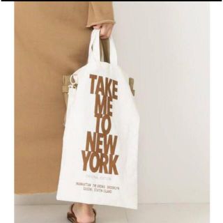 ドゥーズィエムクラス(DEUXIEME CLASSE)のDeuxieme Classe TAKE ME TO NY BAG エコバッグ(エコバッグ)