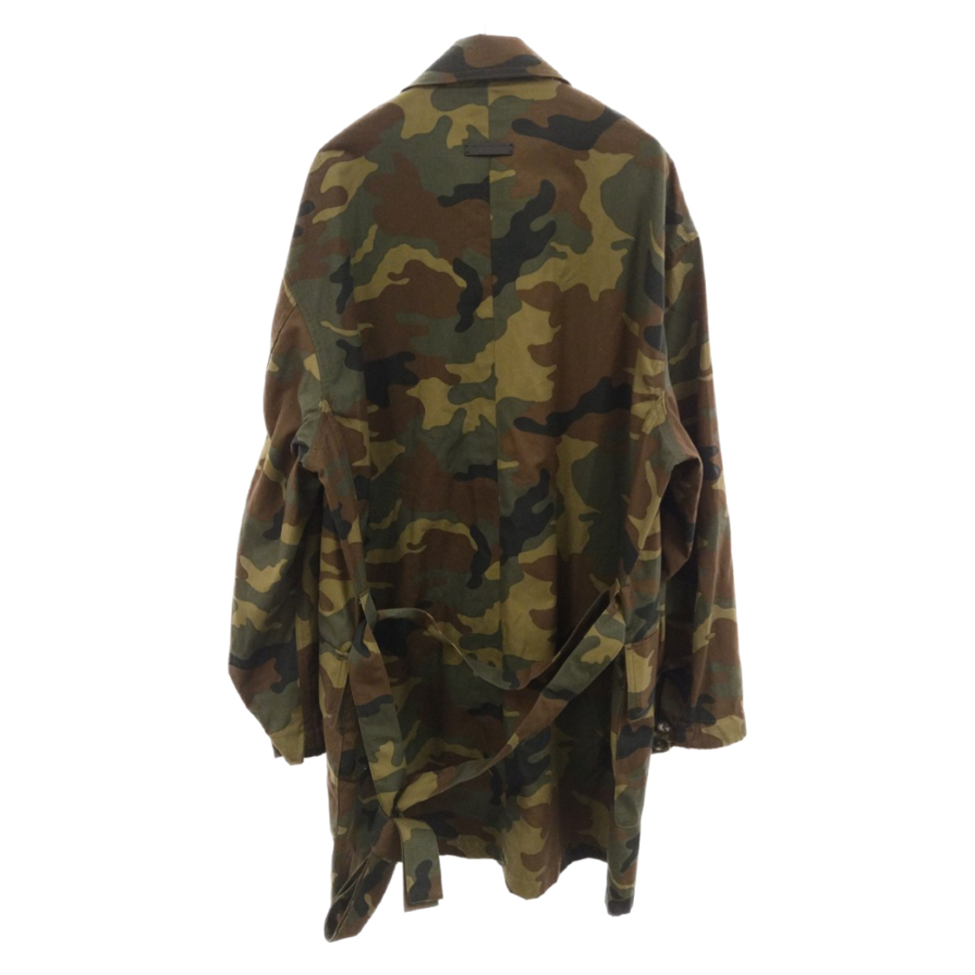 FEAR OF GOD(フィアオブゴッド)のFEAR OF GOD フィアオブゴッド SEVENTH COLLECTION Camo Print Military Coat セブンスコレクション カモ プリント ロングコート ジャケット 迷彩 メンズのジャケット/アウター(フライトジャケット)の商品写真