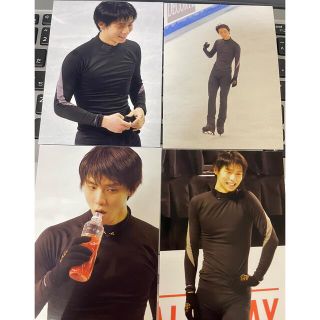 羽生結弦　写真 4枚セット(スポーツ選手)