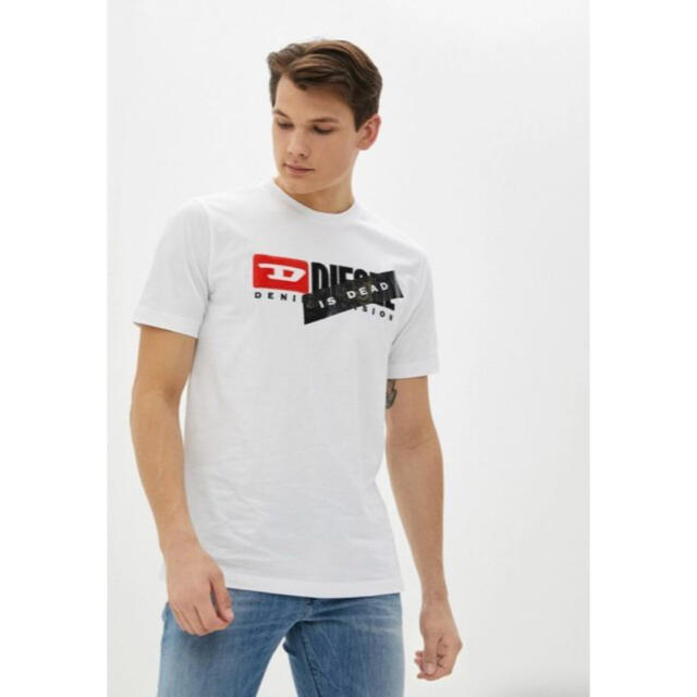 DIESEL Tシャツ HC-T-JUST-DIVISION-A ホワイト Mトップス