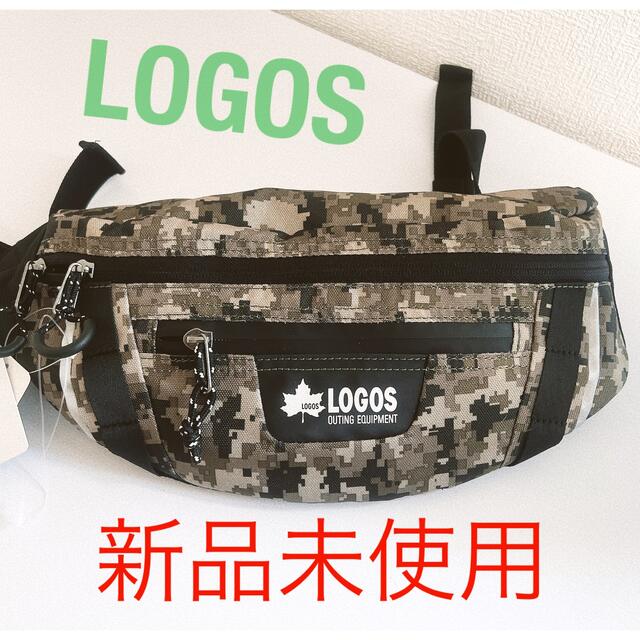 LOGOS(ロゴス)のLOGOS ウエストバック　迷彩 メンズのバッグ(ボディーバッグ)の商品写真