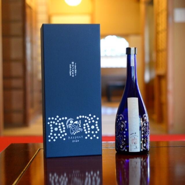 新品　世界限定180本　夢雀2020-RESPECT 日本酒　デザインボトル