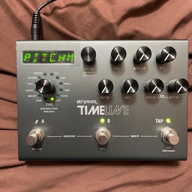 strymon TIMELINEギター