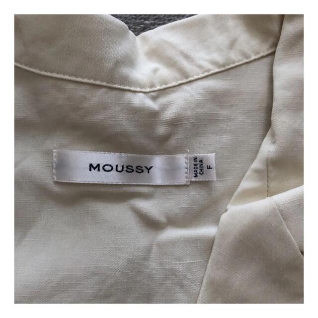 moussy(マウジー)のロングシャツ レディースのジャケット/アウター(スプリングコート)の商品写真