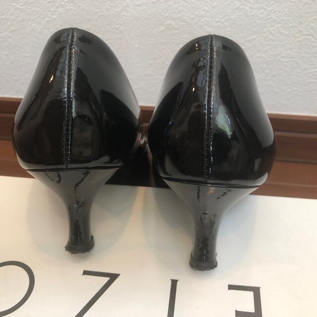 EIZOのエナメルパンプス レディースの靴/シューズ(ハイヒール/パンプス)の商品写真