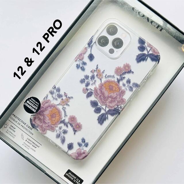 COACH(コーチ)のコーチ iPhone 12 / 12 PRO ケース ムーディーフローラル スマホ/家電/カメラのスマホアクセサリー(iPhoneケース)の商品写真