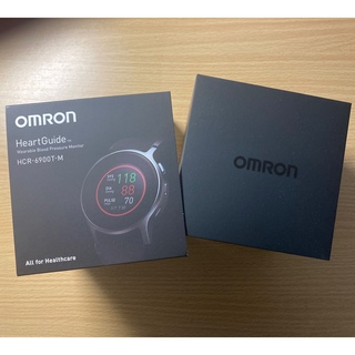 オムロン(OMRON)のオムロンHeartGuide　 HCR-6900T-M 日本製(腕時計(デジタル))