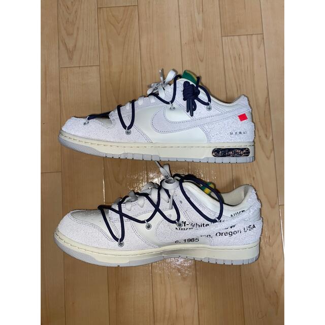 靴/シューズdunk low off-white 20 28.5cm