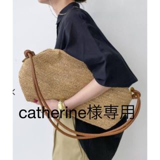 アパルトモンドゥーズィエムクラス(L'Appartement DEUXIEME CLASSE)のL'Appartement  A POINT ETC/Raphia Clutch(かごバッグ/ストローバッグ)