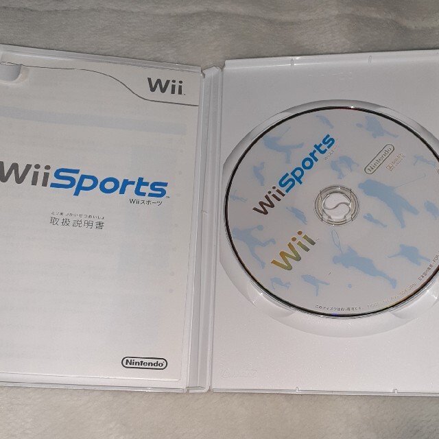 Wii(ウィー)のWii 　やわらかあたま塾　WiiSportsセット エンタメ/ホビーのゲームソフト/ゲーム機本体(家庭用ゲームソフト)の商品写真