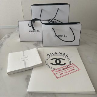 CHANELショップ袋アクセサリー箱