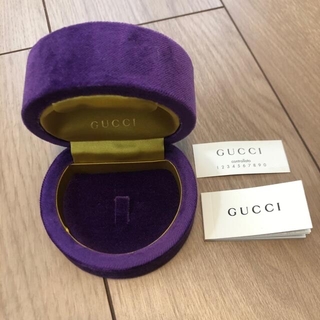 グッチ(Gucci)のGUCCI リングケース(リング(指輪))