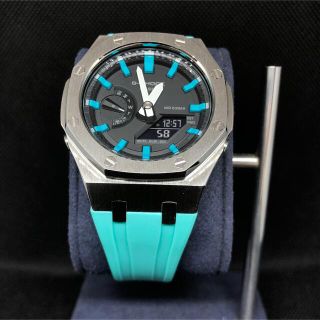 ジーショック(G-SHOCK)のGA-2100本体付き ラバーベルトセット カシオーク カスタム Gショック(腕時計(アナログ))