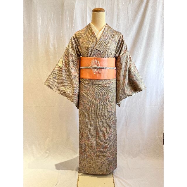 2202 大島紬 小紋 袷単品 www.apri.ir