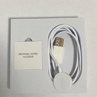 マイケルコース(Michael Kors)の『未使用』MICHAEL KORS  スマートウォッチ　充電ケーブル(腕時計)