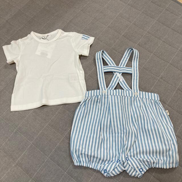 BeBe(ベベ)のBeBe セットアップ　りちゅ様用 キッズ/ベビー/マタニティのキッズ服男の子用(90cm~)(Tシャツ/カットソー)の商品写真